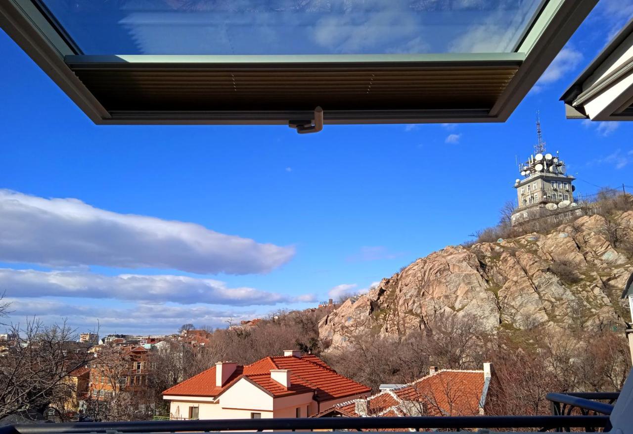 Cloud 6 -Top Center,360° view,Free private parking Plovdiv Buitenkant foto