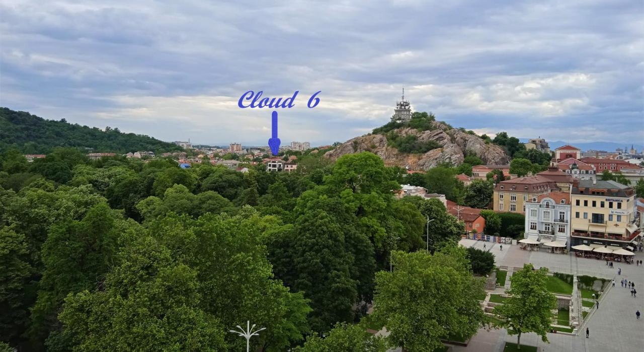 Cloud 6 -Top Center,360° view,Free private parking Plovdiv Buitenkant foto